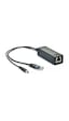 Aktif Poe Enjektör Kablo - Siyah Poe Splitter Poe Converter
