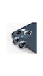 Ally Apple Uyumlu iPhone 13 - 13 Mini 3D Metal Çerçeveli Kamera Lens Koruyucu Mavi