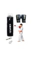 Çocuk Dolu Boks Kum Torbası + Çocuk Boks Eldiveni Set 70x25