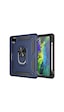 Apple Uyumlu iPad Pro 11 2018 / 2020 2.nesil / 2021 3.nesil / 2022 M2 Yüzüklü Standlı Armor Zırh Vega Ultra Koruma Arka Kapak