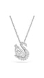 5732412 Swarovski Kolye Swan:pend Whıte Whı/rhs Metalik