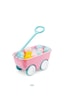 Gezgin Vagon Oyun Seti 24 Adet 7 Cm Renkli Top Pembe