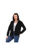 Slazenger Sofal I Kadın Polar Sweatshirt Siyah