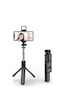 S03 Bluetooth Kontrollü Işıklı Selfie Çubuğu Tripod 700 MM
