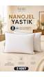 %100 Nanojel Dolgulu Uyku Yastığı 50x70 1200gr / 2 Adet