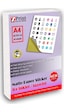 Inkjet Ve Lazer Tüm Yazıcılarla Uyumlu Mat Yapışkanlı Sticker Etiket Kağıt A4 20 Yaprak Inkjet Ve Lazer Tüm Yazıcılarla Uyumlu Mat Yapışkanlı Sticker Etiket Kağıt A4 20 Yaprak
