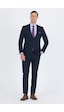İmza Lacivert Kırlangıç Yaka 6 Drop Slim Fit Tam Astar Esnek Takım Elbise 1001260011 Basic Lacivert