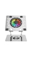 Addison Ad-rc35 360 Derece Dönebilen Fanlı Rgb Işıklı Ayarlanabilir Metal Laptop Stand