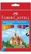 Faber-Castell 36 Renk Boya Kalemi,Canlı ve Parlak Renkler,Kırılmaya Dayanıklı Uçlar,Ergonomik Tasarım, Karton Kutu