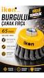 İkon Tools Burgulu Çanak Fırça 65 Mm Taşlama Uyumlu Çelik Tel Fırça Pas Kir Boya Temizleme Fırçası İkon Tools Burgulu Çanak Fırça 65 Mm Taşlama Uyumlu Çelik Tel Fırça Pas Kir Boya Temizleme Fırçası
