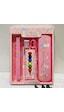 Sanrio Kuromi My Melody Cinnamoroll Kırtasiye Seti 7 Parça My Melody Kırtasiye Seti Pembe