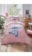 Lisanslı Fitted Çarşaflı Tek Kişilik Çocuk Nevresim Takımı-stitch Aloha Pembe Lisanslı Fitted Çarşaflı Tek Kişilik Çocuk Nevresim Takımı-stitch Aloha Pembe