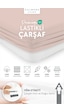 Calmera | %100 Pamuk Penye Lastikli Çarşaf | Çift Kişilik - Battal - King | Pudra