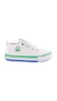 United Colors Of Benetton Benetton Bn-30653-22y Çocuk Spor Ayakkabı BN-30653-R0302 Beyaz - Yeşil