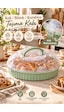 Porsima 0653 Vista Yuvarlak Kek Börek Taşıma Kabı 32 Cm - Mint Yeşili Hamur İşi Fanusu