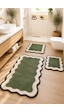 Nehogreen Shape 60x100 50x60 50x60 Kaydırmaz Tabanlı 3'lü Banyo Paspas Seti Takımı 3lü Shape Nehogreen Shape 60x100 50x60 50x60 Kaydırmaz Tabanlı 3'lü Banyo Paspas Seti Takımı 3lü Shape