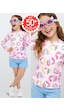 Uv Korumalı Kız Çocuk Mayo T-shirt Uvp+50 Faktör Koruma Uzun Kollu Unicorn Pembe
