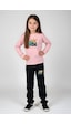Fyk Kids Kız Çocuk Baskılı Bel Detayı Lastikli Alt-üst Pijama Takımı Pembe