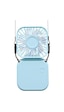 Torima F-05 Mini Fan Tutmalı Şarjlı 3 Kademeli Vantilatör Klima Soğutucu Fan Mavi