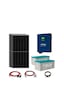 4x600w Topcon Güneş Paneli 4.2kva İnverter 2x12v 200ah Jel Akü Hazır Solar Enerji Paketi