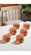 Porsima 2089 6lı Borosilikat Isıya Ateşe Dayanıklı Cam Kulplu Çay Bardağı Kahve Bardak Kupa 400 ML