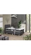 Nero Tek Kişilik Baza Comfort Yatak Basic Başlık %100 Çelik+ Mdf 100 x 200 CM