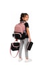 İlk Okul Çantası 3'lü Seti Unisex Çocuk İlkokul Çantası Bvt-8010 Pudra-siyah Pudra