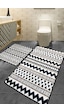 Chilai Home Lınıe Djt 2'li Set 60x100 Cm 50x60 Cm Banyo Halısı Renkli