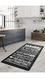 Kıtchen Sıyah Djt 160X230 Cm Dekoratif