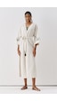 Sagaza Studio Ss6186 Keten Bağlamalı Kimono Siyah