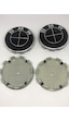 Bmw Jant Göbeği Logo 68 Mm (Fullblack)
