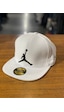 Hamze Nakışlı Beyaz Renk Hip Hop Snapback Rapper Cap Şapka