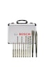Bosch SDS-Plus 11'li Alüminyum Çantalı Uç ve Keski Seti 2608578765 Bosch SDS-Plus 11'li Alüminyum Çantalı Uç ve Keski Seti 2608578765