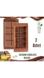 Porsima Mys 30301-1 Bpa Free 2 Adet Silikon Dubai Çikolatası Kabı