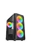 Everest X-RACER 4x12CM ARGB Fan 600W ATX Gamıng Bilgisayar Kasası Everest X-RACER 4x12CM ARGB Fan 600W ATX Gamıng Bilgisayar Kasası