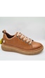 Mammamia D25ka-120 Taba Renk Hakiki Deri Kadın Günlük Casual Sneaker Ayakkabı Taba