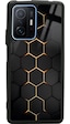 Xiaomi Mi 11t Pro Yellow Carbon Tasarımlı Glossy Telefon Kılıfı Çok Renkli