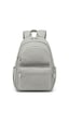 Smart Bags Büyük Boy Laptop Bölmeli Su Geçirmez Krınkıl Kumaş Çanta Buz Gri