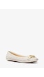 Michael Kors Fulton Moccasin Kadın Babet Krem