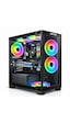 Aktuf Ronin Siyah 3 Rgb Fanlı Temperli Cam Panel Boş M-atx Gaming Oyuncu Bilgisayar Kasası Aktuf Ronin Siyah 3 Rgb Fanlı Temperli Cam Panel Boş M-atx Gaming Oyuncu Bilgisayar Kasası