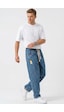 Bigdart Erkek Rahat Kesim Baggy Jean Pantolon 30074 - İndigo