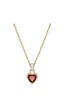 5648750 Swarovski Kolye Stilla:Pend Hrt Red/Gos Çok Renkli