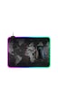 Ally Dünya Desenli Rgb Led Işıklı Oyuncu Mouse Pad 300-250-4Mm