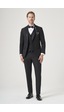 İmza Siyah 6 Drop Slim Fit Esnek Yelekli Damatlık 1001260301