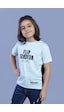 Toontoy Kids Toontoy Erkek Çocuk İki Renkli Baskılı Tişört Mint Yeşili