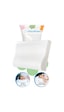 Viscofoam Hava Kanallı Ortopedik Boyun Destekli Yastık Visco Yastık 57x37x10-7cm