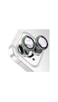Buff Apple Uyumlu iPhone 15 / 15 Plus Kamera Metal Lens Koruyucu Koyu Yeşil