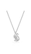 5754347 Swarovski Kolye Swan:pend Xxs Whıte/rhs Metalik