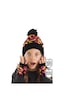 Denokids Pembe Leopar Kız Çocuk Bere Eldiven Takım