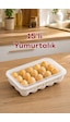 Porsima Vc-722 Peggy 15 Bölmeli Kapaklı Yumurta Kutusu Yumurtalık Buzdolabı Organizeri Saklama Kabı Beyaz Porsima Vc-722 Peggy 15 Bölmeli Kapaklı Yumurta Kutusu Yumurtalık Buzdolabı Organizeri Saklama Kabı Beyaz